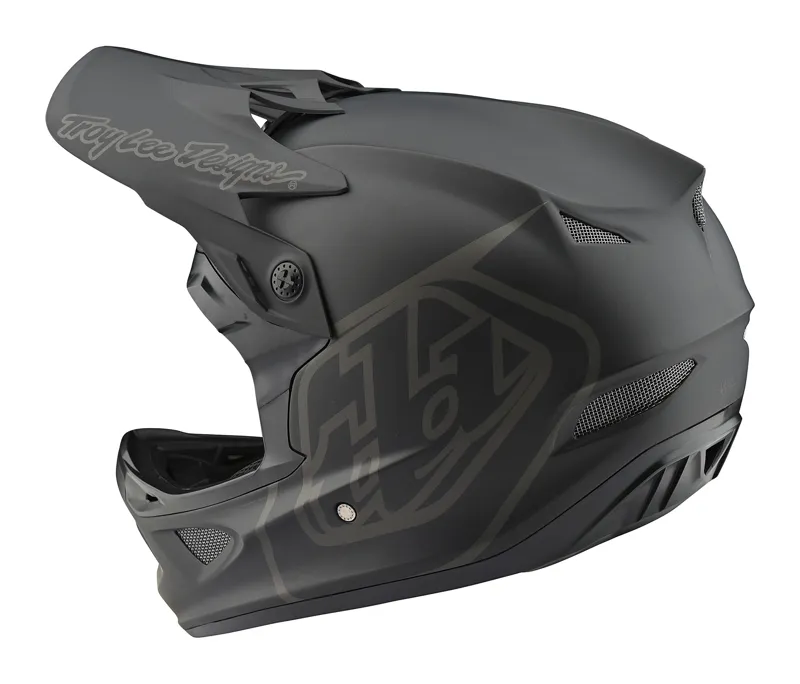 Troy Lee Designs 2020 SMALL D3 Fiberlite Helmet Factory Black-2